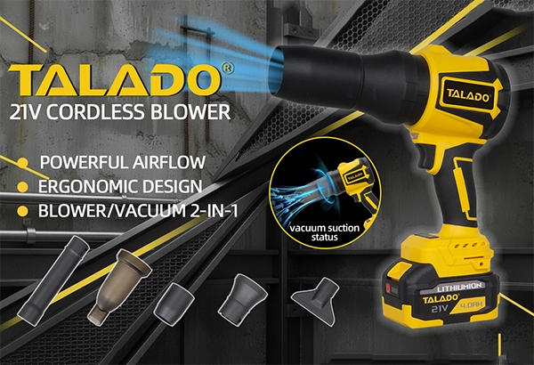Bersihkan Lebih Cerdas Dengan Blower/Vakum 21V