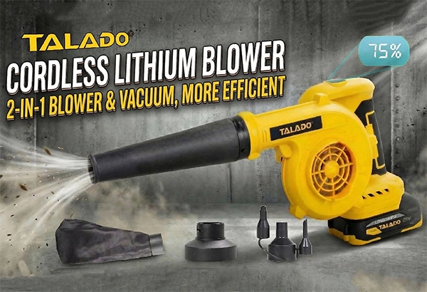 Blower &amp; Vakum 2-In-1 Untuk Efisiensi Tertinggi